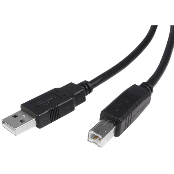 Фото - Кабель USB type A - USB type B Colorway USB 2.0 AM to BM Print Cable 2m (CW-CBUB072-BK)