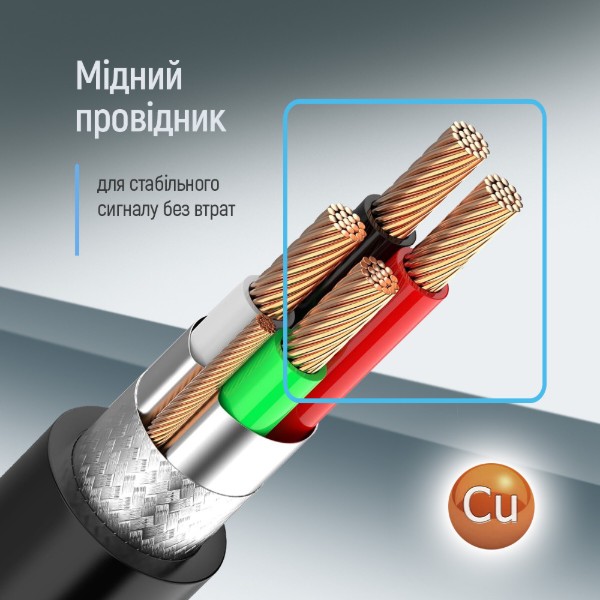 Фото - Кабель USB type A - USB type B Colorway USB 2.0 AM to BM Print Cable 3m (CW-CBUB073-BK)
