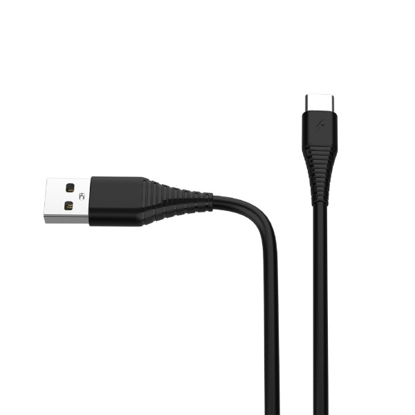 Фото - Кабель Colorway USB-USB Type-C (PVC) 2.4А 1m Black (CW-CBUC026-BK)