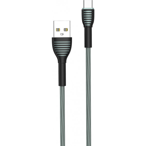Фото - Кабель Colorway USB - Type-C 3А 1 m Grey (CW-CBUC041-GR)