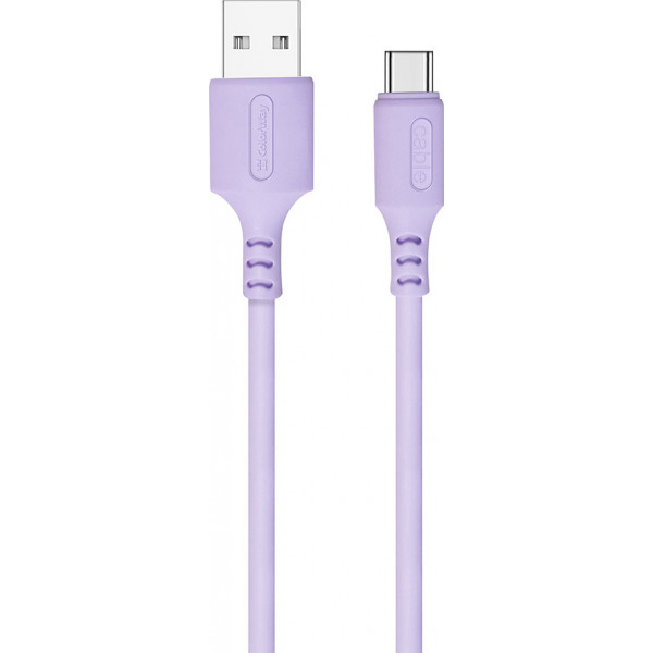 Фото - Кабель Colorway USB - Type-C 2.4А 1 m (CW-CBUC044-PU)