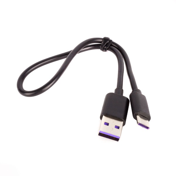 Фото - Кабель Colorway USB - Type-C (PVC) 3А 30 см Black (CW-CBUC059-BK)