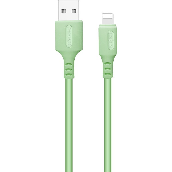 Фото - Кабель Colorway USB - Apple Lightning 2.4А 1 m (CW-CBUL042-GR)