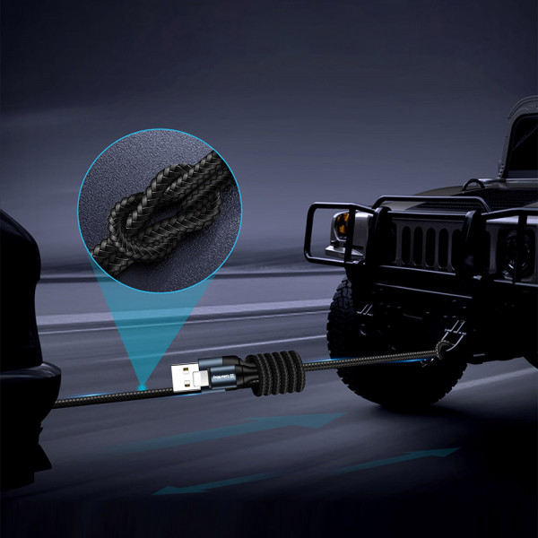 Фото - Кабель Colorway USB - Apple Lightning 2.4А 1 m (CW-CBUL045-BK)