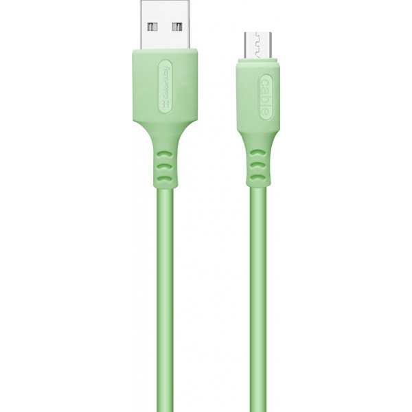 Фото - Кабель синхронізації даних Colorway USB - MicroUSB 2.4А 1 m (CW-CBUM042-GR)
