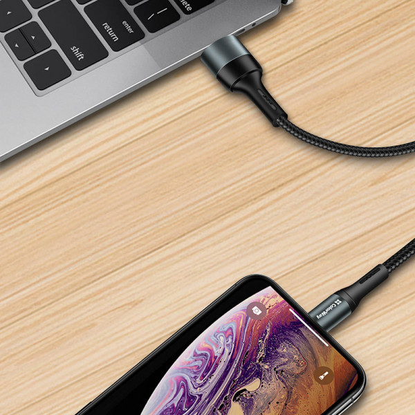 Фото - Кабель синхронізації даних Colorway USB - MicroUSB 2.4А 1 m (CW-CBUM045-BK)