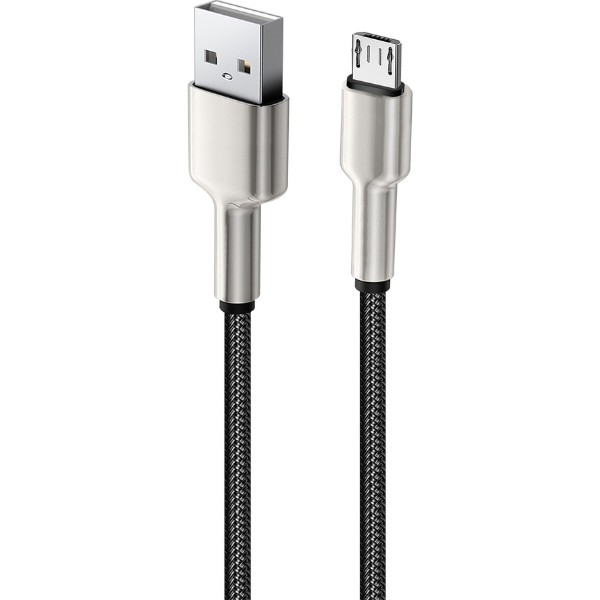 Фото - Кабель Colorway USB - MicroUSB 2.4А 1 m (CW-CBUM046-BK)