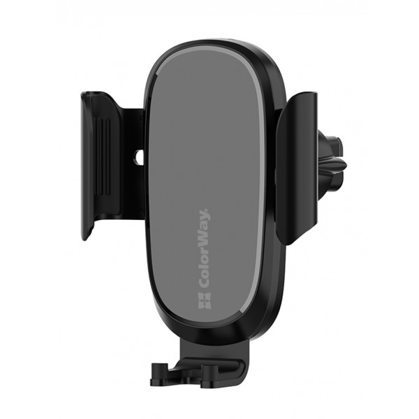 Фото - Автодержатель с беспроводной зарядкой Colorway Air Vent Car Wireless Charger 15W Black (CW-CHAW038Q-BK)
