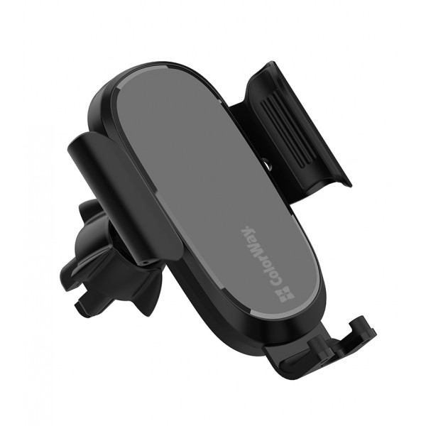 Фото - Автодержатель с беспроводной зарядкой Colorway Air Vent Car Wireless Charger 15W Black (CW-CHAW038Q-BK)