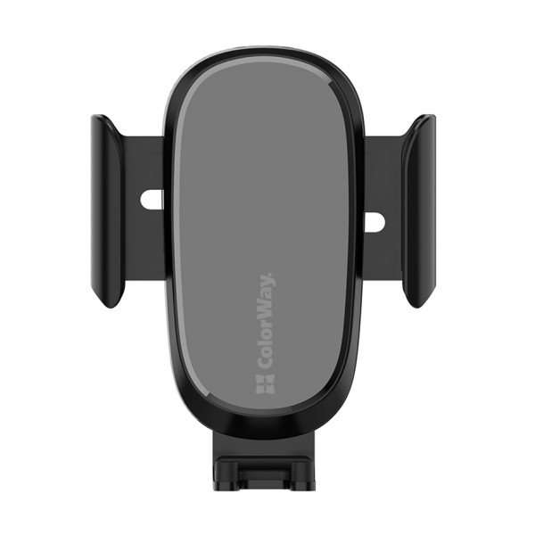 Фото - Автодержатель с беспроводной зарядкой Colorway Air Vent Car Wireless Charger 15W Black (CW-CHAW038Q-BK)