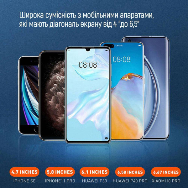 Фото - Автодержатель с беспроводной зарядкой Colorway AutoSense Car Wireless Charger 15W (CW-CHAW039Q-BK)