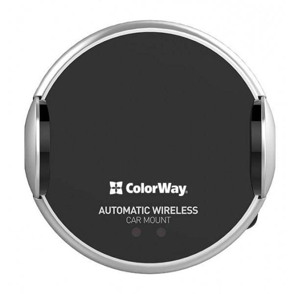 Фото - Автодержатель с беспроводной зарядкой Colorway AutoSense Car Wireless Charger 15W (CW-CHAW039Q-BK)