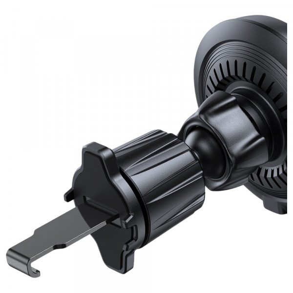 Фото - Автодержатель с беспроводной зарядкой Colorway MagSafe 360° Air Vent 15W Black (CW-CHMW041Q-BK)