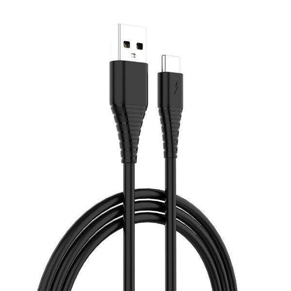 Фото - Сетевое зарядное устройство Colorway 1USB Quick Charge 3.0 18W Black+ cable Type C (CW-CHS013QCC-BK)