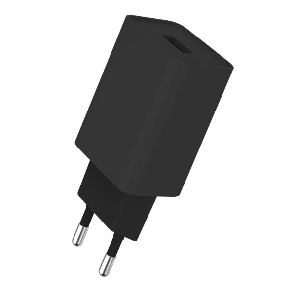 Фото - Сетевое зарядное устройство Colorway 1USB Quick Charge 3.0 18W Black+ cable Type C (CW-CHS013QCC-BK)
