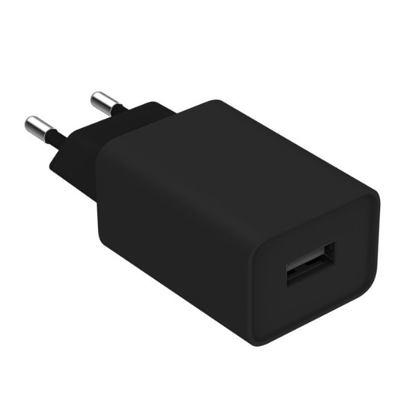 Фото - Сетевое зарядное устройство Colorway 1USB Quick Charge 3.0 18W Black+ cable Type C (CW-CHS013QCC-BK)