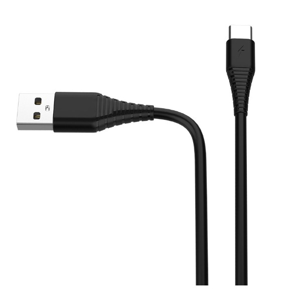 Фото - Сетевое зарядное устройство Colorway 1USB Quick Charge 3.0 18W Black+ cable Type C (CW-CHS013QCC-BK)