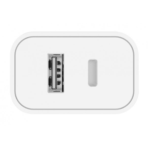 Фото - Мережевий зарядний пристрій Colorway 1USB Type-C PDx3A 1USBx4A White (CW-CHS025QPD-WT)