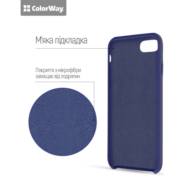Фото - Чехол для смартфона Colorway Liquid Silicone for Xiaomi Redmi Note 15 Pro + 5G, blue (CW-CLSXRN15PP5-LB)