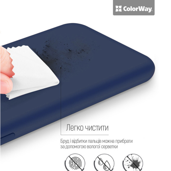 Фото - Чехол для смартфона Colorway Liquid Silicone for Xiaomi Redmi Note 15 Pro + 5G, blue (CW-CLSXRN15PP5-LB)