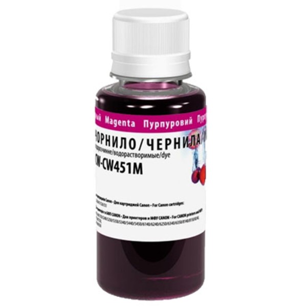 Фото - Чернила Colorway Canon CLI-451 (Magenta) (CW-CW451M01) 100мл