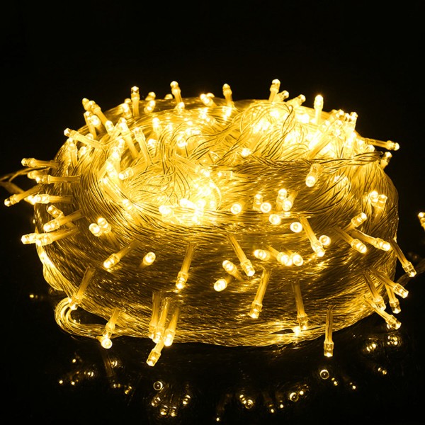 Фото - Гирлянда линейная Colorway LED 100 10м (8 функций) теплый USB (CW-G-100L10U)