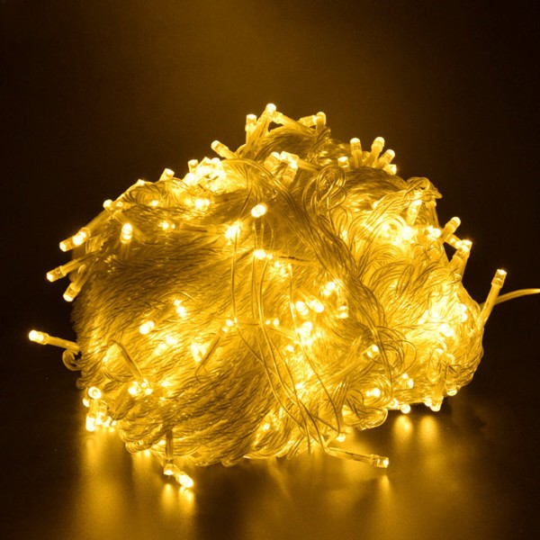Фото - Гирлянда линейная Colorway LED 100 10м (8 функций) теплый USB (CW-G-100L10U)