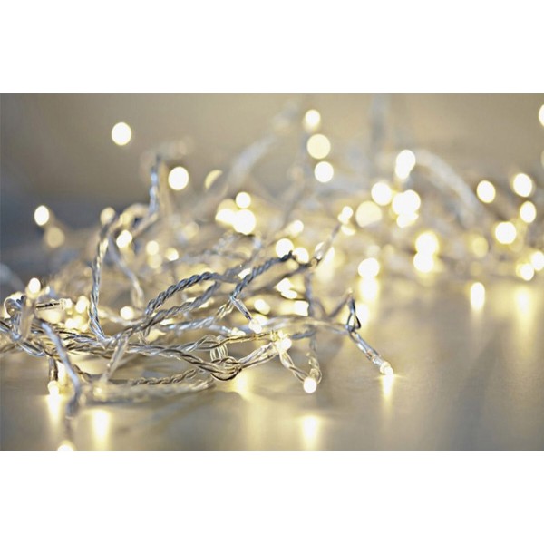 Фото - Гирлянда линейная Colorway LED 100 10м (8 функций) теплый USB (CW-G-100L10U)