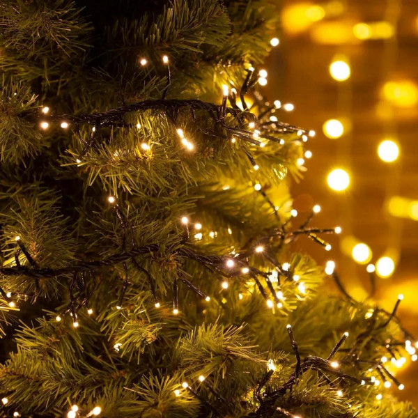 Фото - Мішура-гірлянда Colorway LED 320 10м теплий колір USB (CW-G-320L10U)