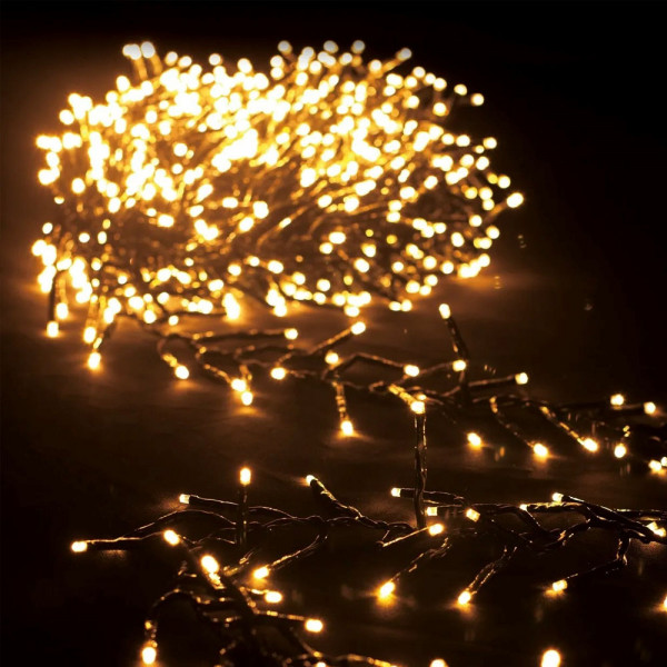 Фото - Мішура-гірлянда Colorway LED 320 10м теплий колір USB (CW-G-320L10U)