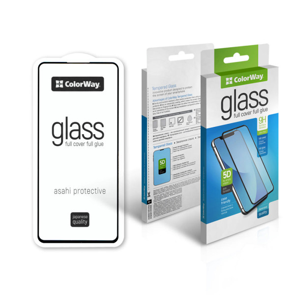 Фото - Захисне скло для смартфону Colorway 9H FC glue for Samsung Galaxy A56 Black (CW-GSFGSGA566-B)
