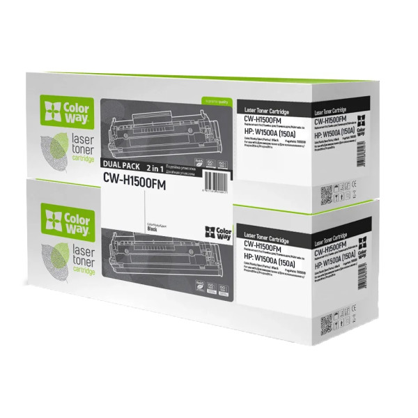 Фото - Картридж для лазерных принтеров/МФУ Colorway HP (W1500A) LJ MFP M111/M141 Dual pack (CW-H1500FM)