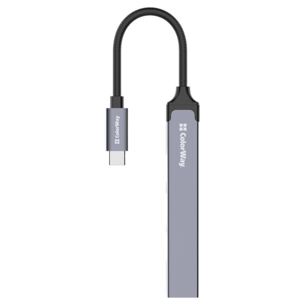 Фото - Хаб USB Colorway USB-C 4-в-1 USB2.0х3/USB3.0 (CW-HUB04)