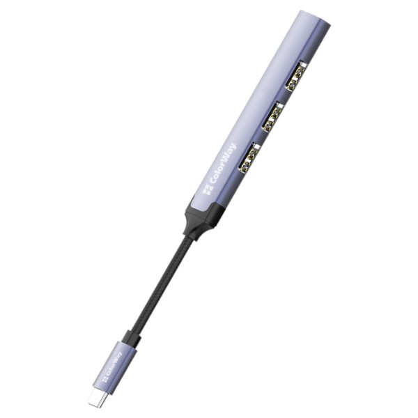 Фото - Хаб USB Colorway USB-C 4-в-1 USB2.0х3/USB3.0 (CW-HUB04)