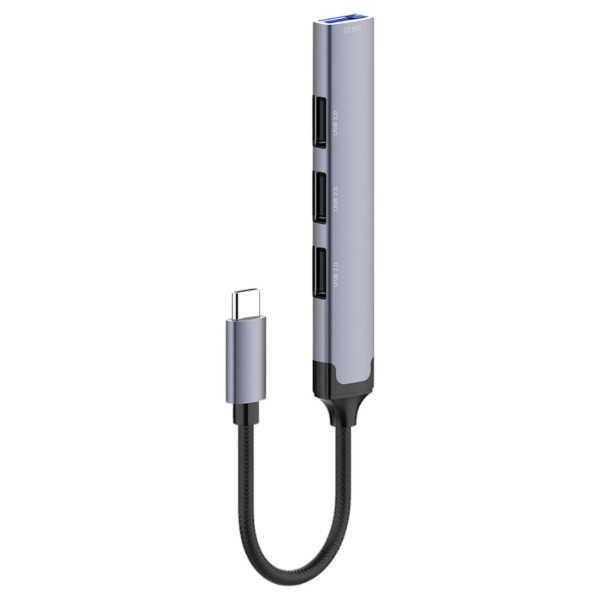 Фото - Хаб USB Colorway USB-C 4-в-1 USB2.0х3/USB3.0 (CW-HUB04)