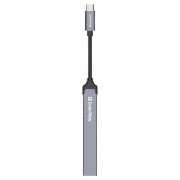 Фото - Хаб USB Colorway USB-C 4-в-1 USB2.0х3/USB3.0 (CW-HUB04)