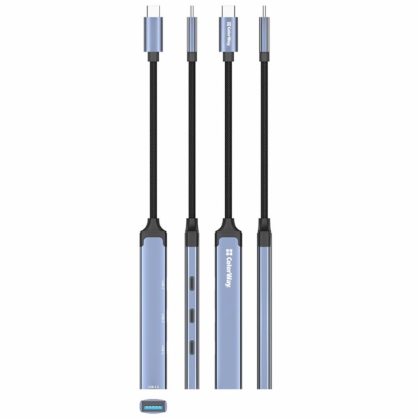 Фото - Хаб USB Colorway USB-C 4-в-1 USB-C2.0х3/USB3.0 (CW-HUB07)
