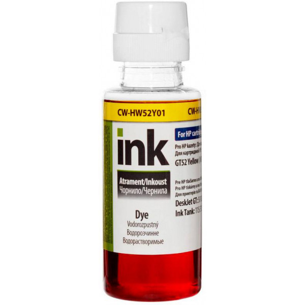 Фото - Чернила Colorway HP Ink Tank 115/315/415 100 мл Yellow HW52Y (CW-HW52Y01) Фото - Чернила Colorway HP Ink Tank 115/315/415 100 мл Yellow HW52Y (CW-HW52Y01)