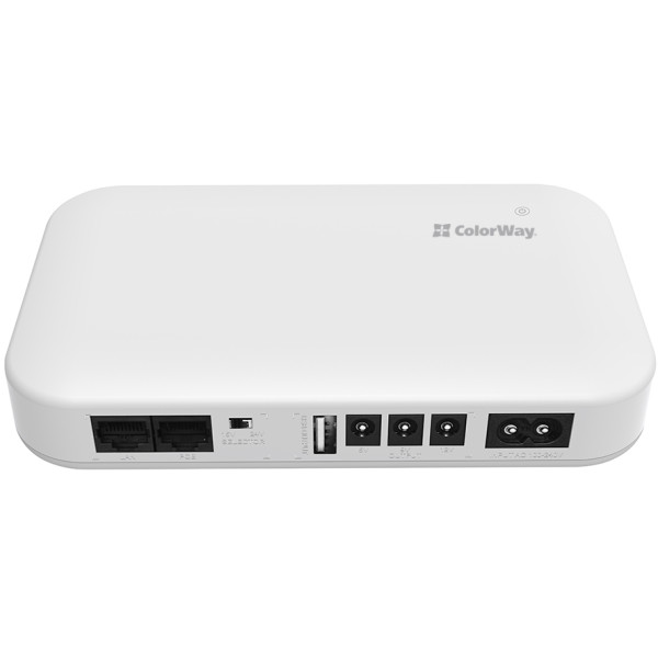 Фото - Джерело безперебійного живлення Colorway UPS for router 8800mAh 21W DC 5V/9V/12V/24V V2 (CW-PB088LI3WT)