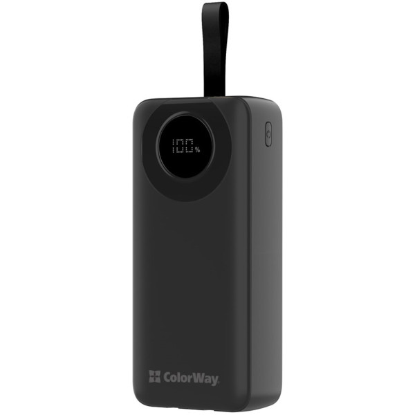 Фото - Батарея мобільна Colorway 30000 mAh EnergyPlus Black (CW-PB300LPB4BK-PDD)