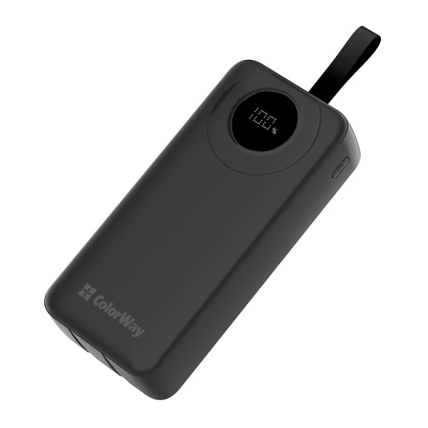 Фото - Батарея мобильная Colorway 30000 mAh EnergyPlus Black (CW-PB300LPB4BK-PDD)