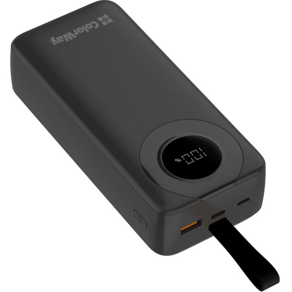 Фото - Батарея мобільна Colorway 30000 mAh EnergyPlus Black (CW-PB300LPB4BK-PDD)