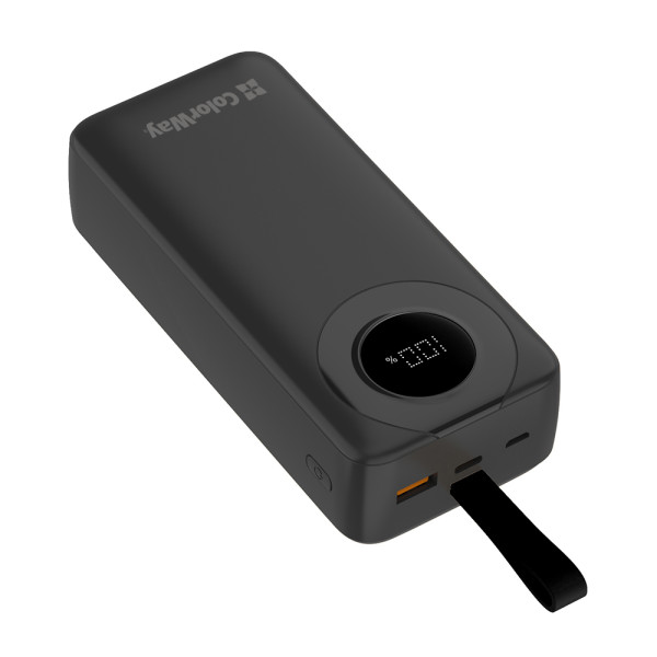 Фото - Батарея мобильная Colorway 30000 mAh EnergyPlus Black (CW-PB300LPB4BK-PDD)
