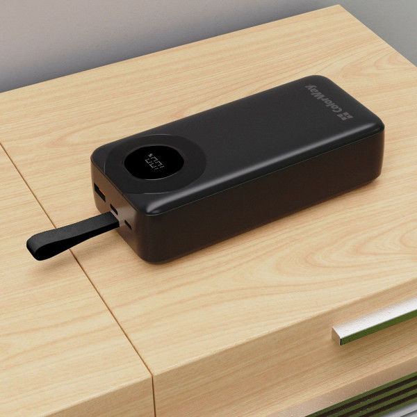 Фото - Батарея мобильная Colorway 30000 mAh EnergyPlus Black (CW-PB300LPB4BK-PDD)