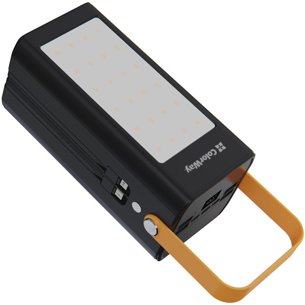 Фото - Батарея мобильная Colorway 80000 mAh LCD/Lamp USB QC3.0 + USB-C Power Delivery 22.5W Black (CW-PB800LPA8BK-PDD)