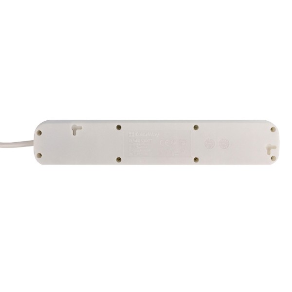 Фото - Мережевий фільтр Colorway 3m White (CW-PSEA53W)