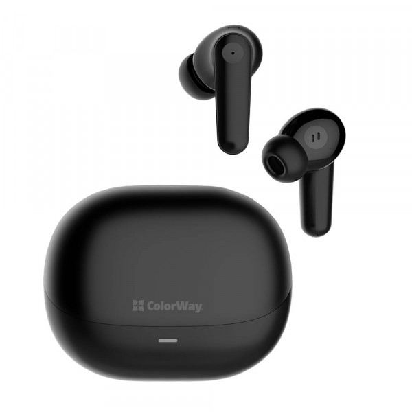 Фото - Наушники вкладыши беспроводные TWS Colorway Slim TWS-1 Earbuds Long Life (CW-TWS1BK1)