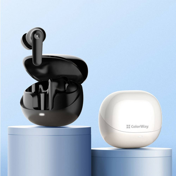 Фото - Наушники вкладыши беспроводные TWS Colorway Slim TWS-1 Earbuds Long Life (CW-TWS1BK1)