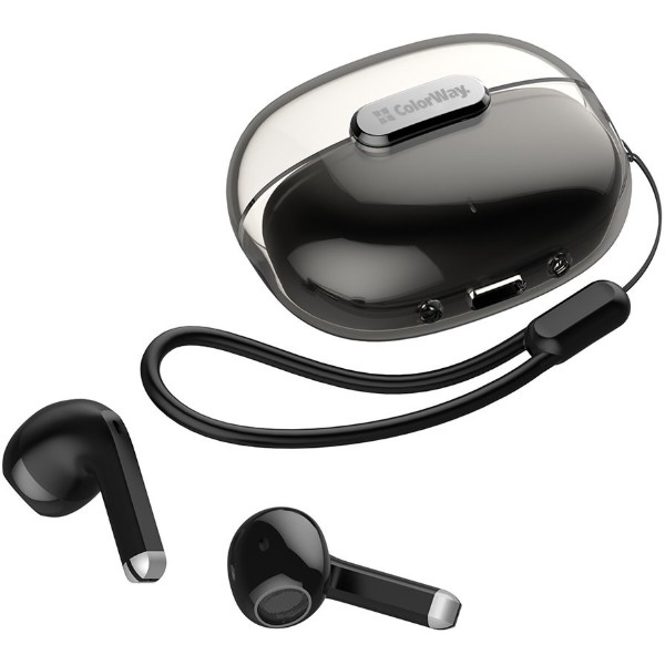 Фото - Навушники вкладиші бездротові TWS Colorway Slim TWS-2 Earbuds Black (CW-TWS2BK)