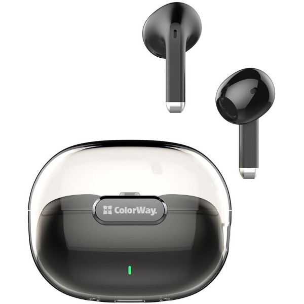 Фото - Навушники вкладиші бездротові TWS Colorway Slim TWS-2 Earbuds Black (CW-TWS2BK)